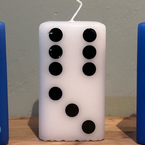 3 Handcrafted Domino Shaped Candles Made By Studio Copenhagen 100% Vegan Wax - Picture 10 of 14